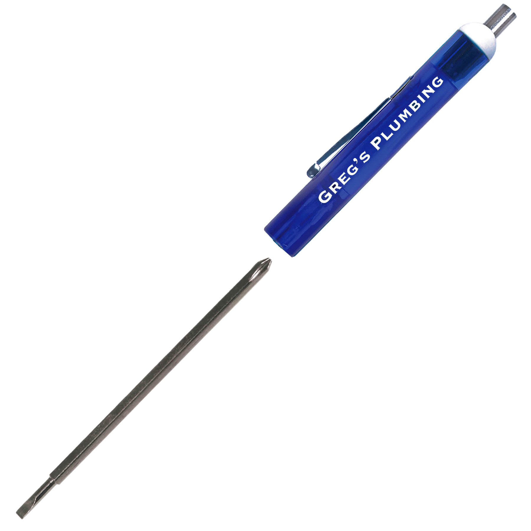 MI8809T         - Pocket Screwdriver - Rev. 2.5mm Tech #0 Phillips Blade/Magnet Top     